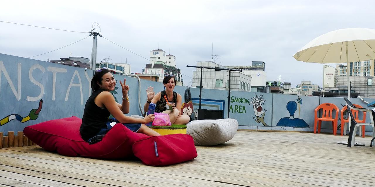 Fun Fun Stay Guesthouse Seul Esterno foto