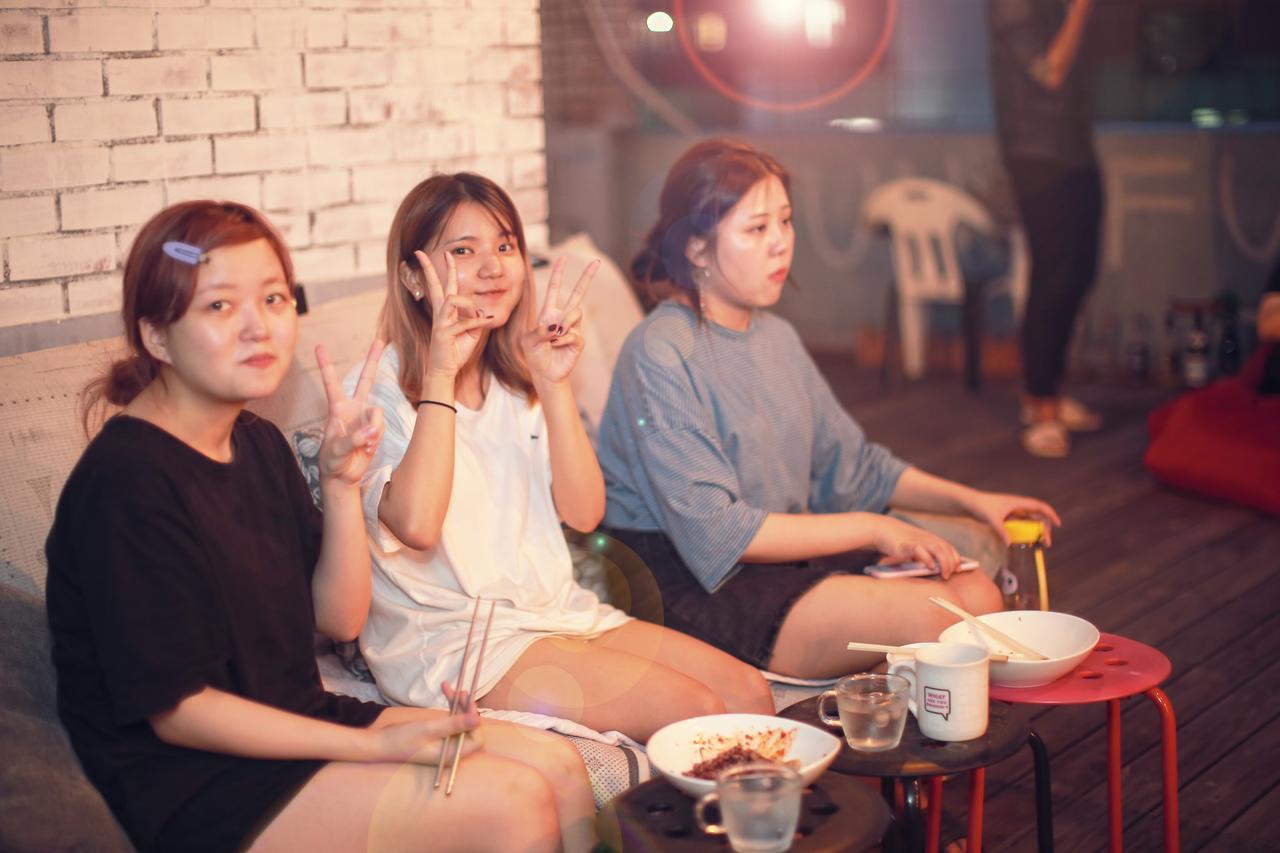 Fun Fun Stay Guesthouse Seul Esterno foto