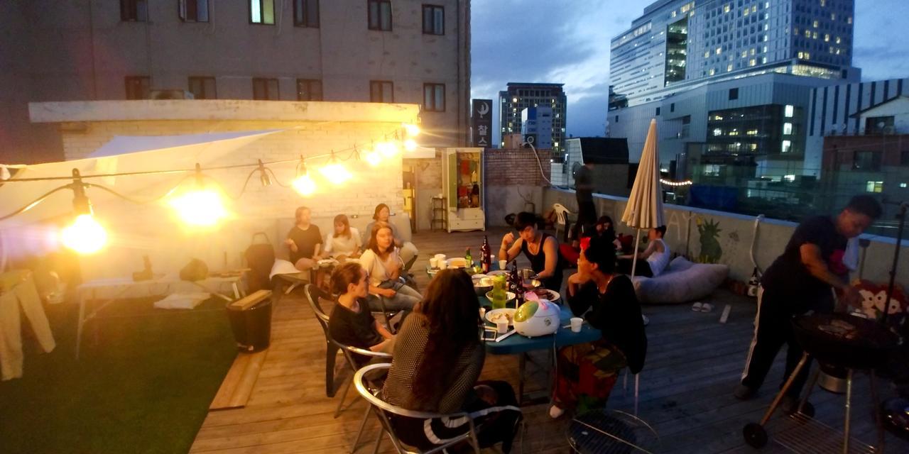Fun Fun Stay Guesthouse Seul Esterno foto